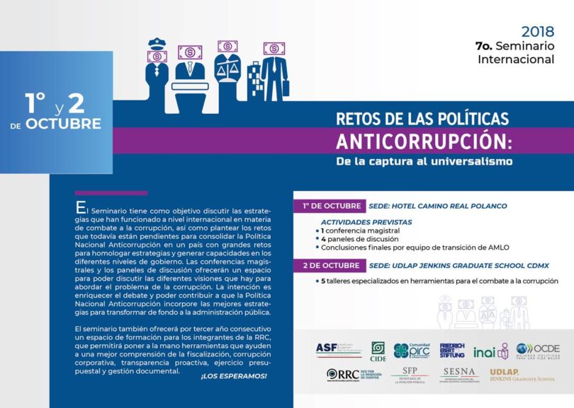 Seminario: Retos de las políticas anticorrupción