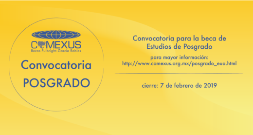 Beca Estudios de Posgrado en Estados Unidos