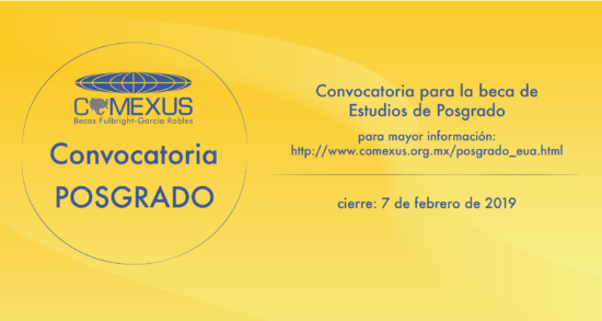 Beca Estudios de Posgrado en Estados Unidos