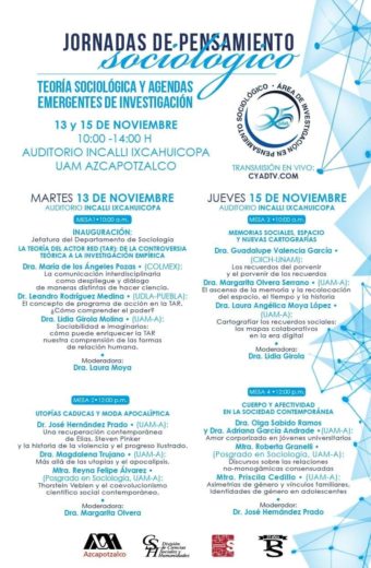 Jornadas del pensamiento sociológico