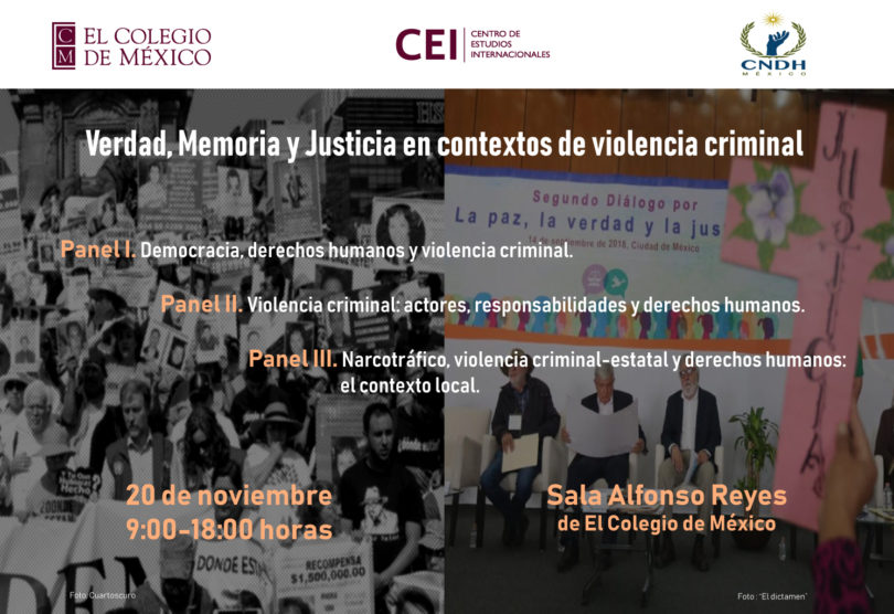 Verdad, Memoria y Justicia en contextos de violencia