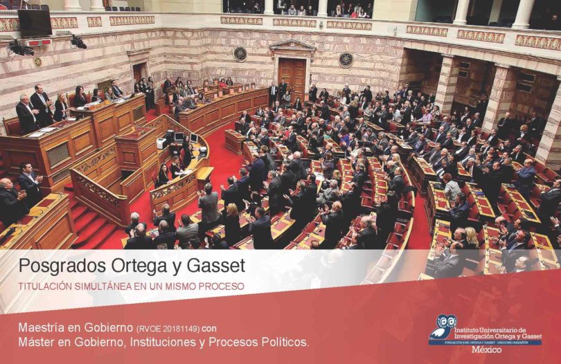 Maestría en Gobierno | Ortega y Gasset Mx