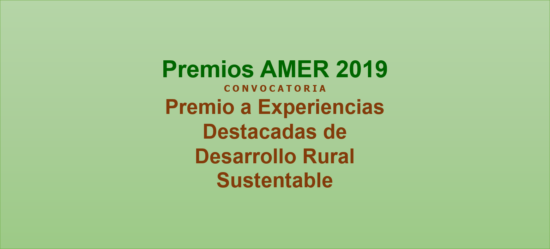 Premio a Experiencias de Desarrollo Rural Sustentable