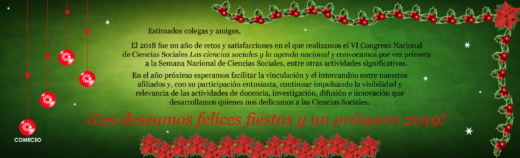 Felices fiestas y próspero año 2019