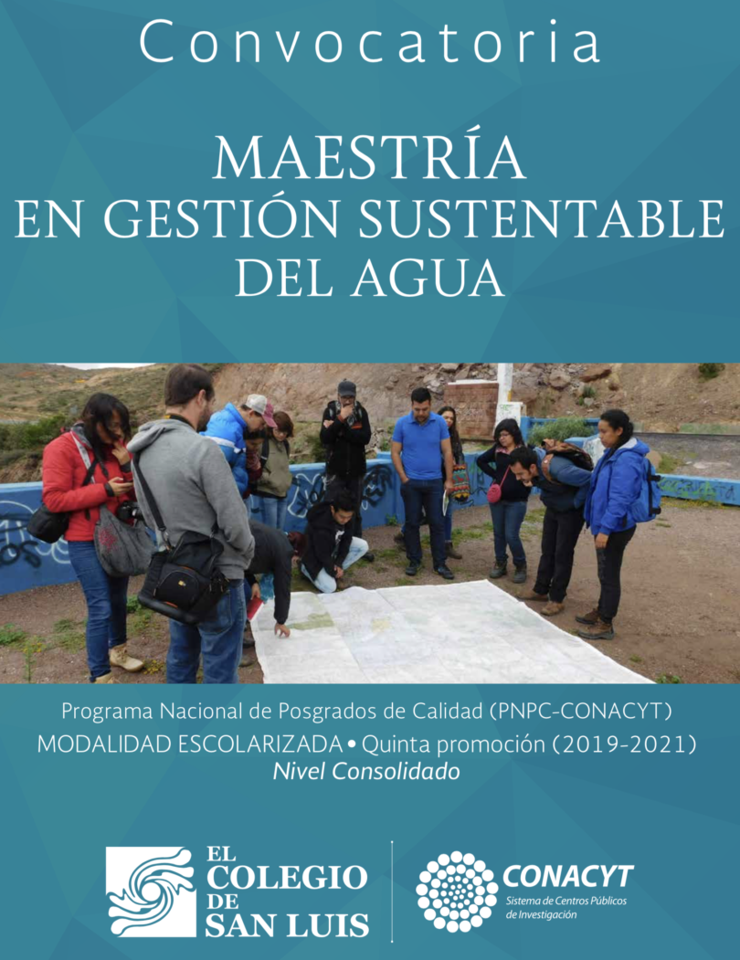 Maestría en Gestión Sustentable del Agua