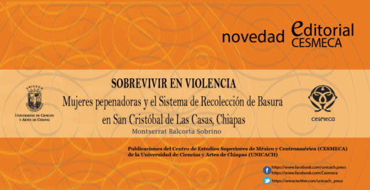 Novedades editoriales CESMECA, noviembre 2018