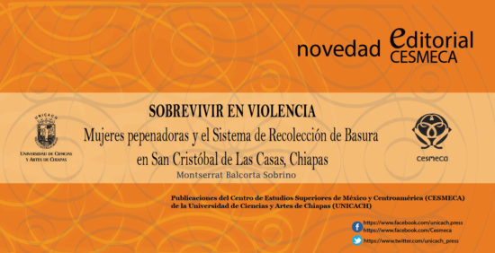 Novedades editoriales CESMECA, noviembre 2018