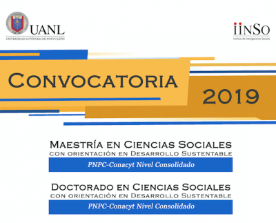 Doctorado en Ciencias Sociales  2019 UANL