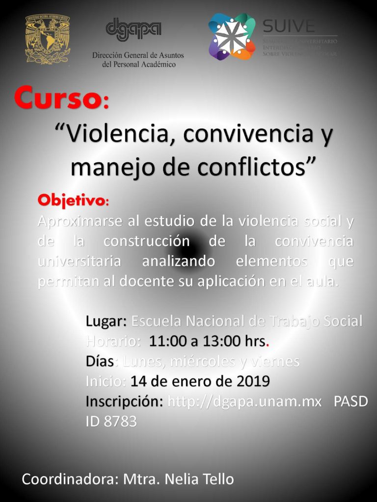 Violencia, convivencia y manejo de conflictos