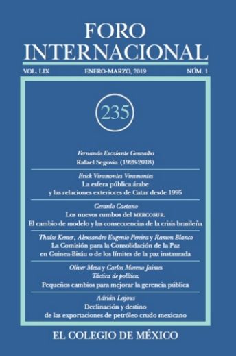 Foro Internacional, vol. LIX, núm. 1