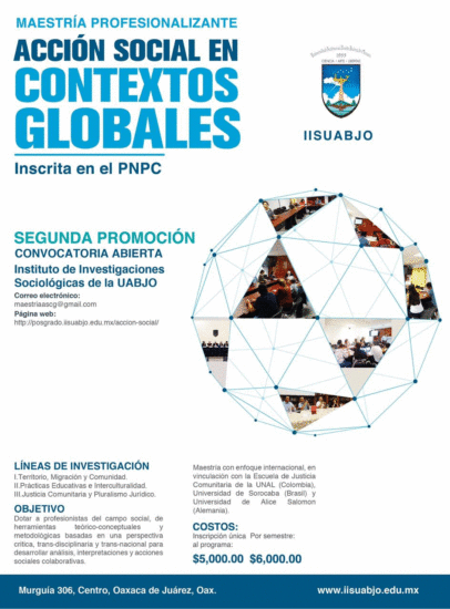 Maestría en Acción Social en Contextos Globales