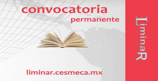 Convocatoria permanente Revista LiminaR