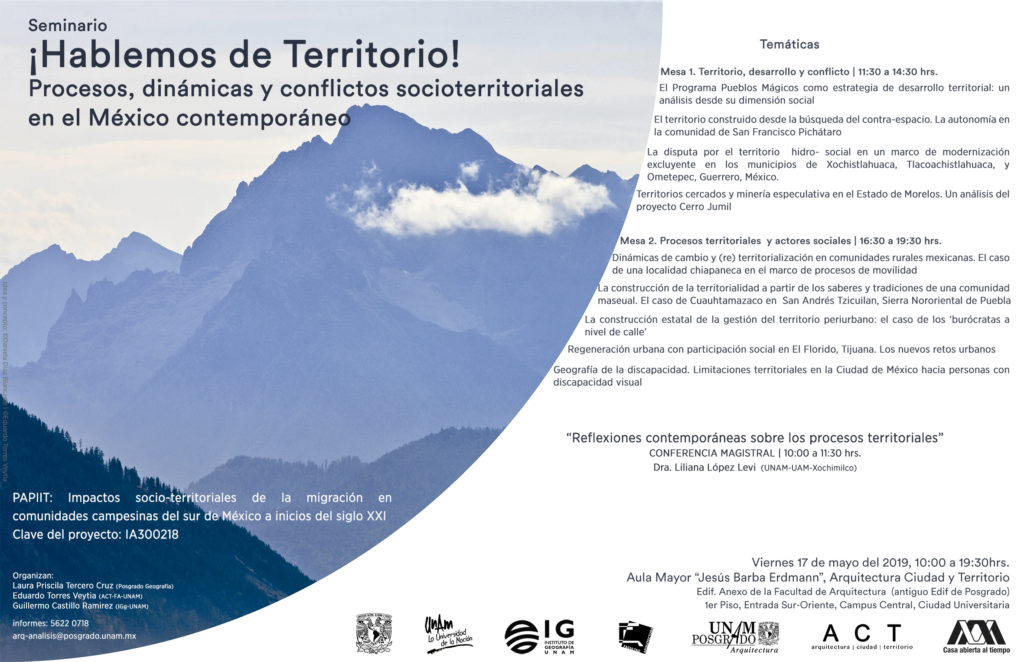 Seminario ¡Hablemos de territorio!