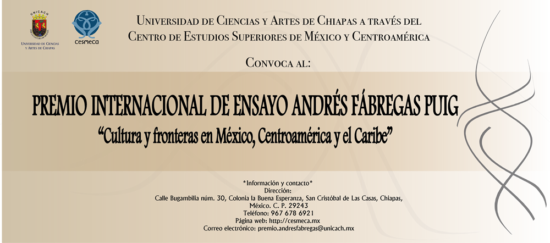 Premio Internacional de Ensayo Andrés Fábregas