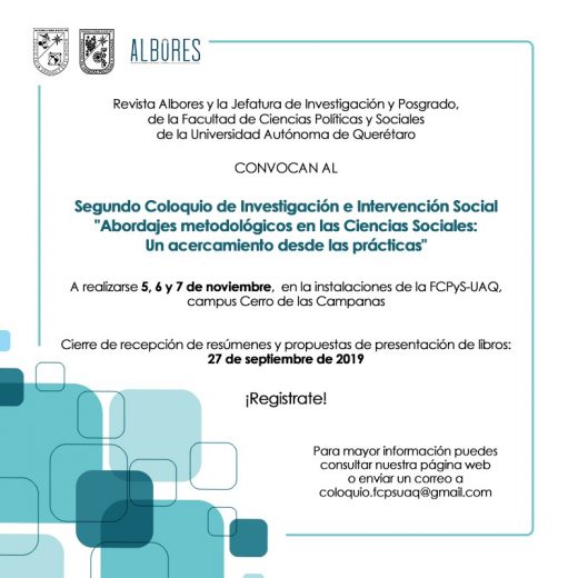 2° Coloquio de Investigación e Intervención Social