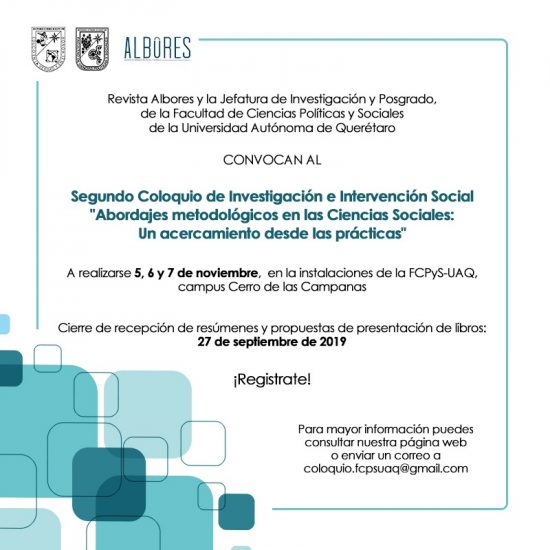 2° Coloquio de Investigación e Intervención Social