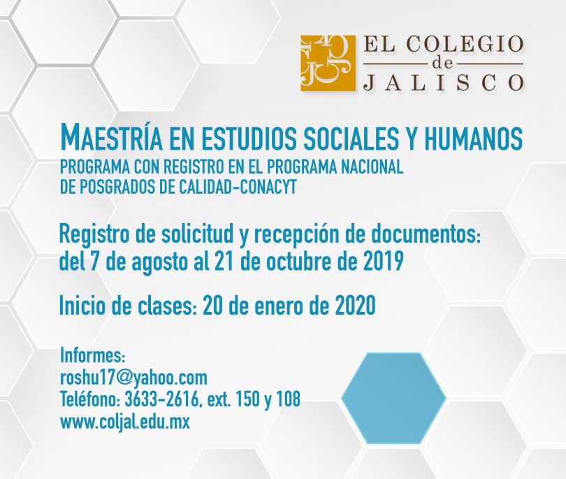 Maestría en Estudios Sociales y Humanos