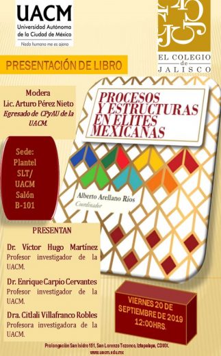 Procesos y estructuras en élites mexicanas