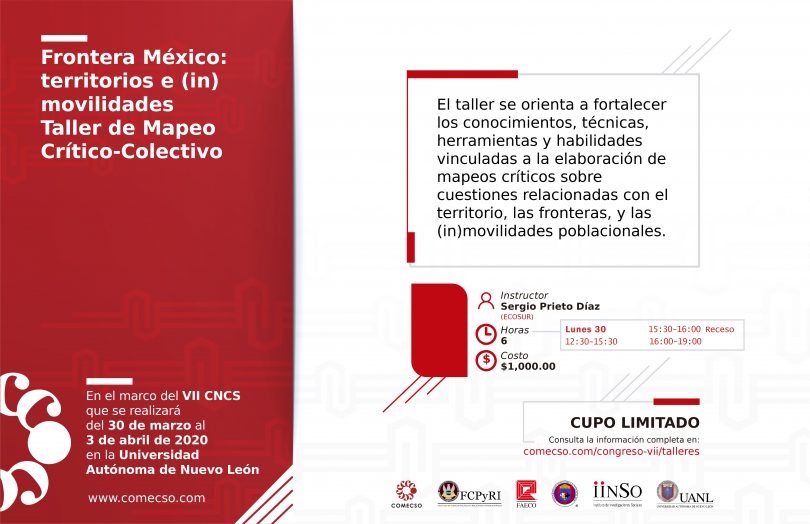 Frontera México: territorios e (in) movilidades. Taller de Mapeo Crítico-Colectivo