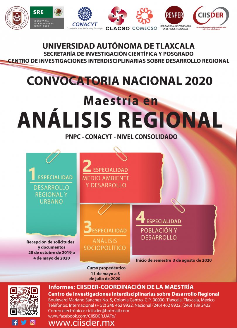 Maestría en Análisis Regional