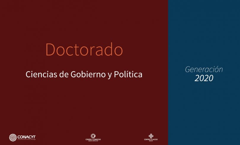 Doctorado en Ciencias de Gobierno y Política