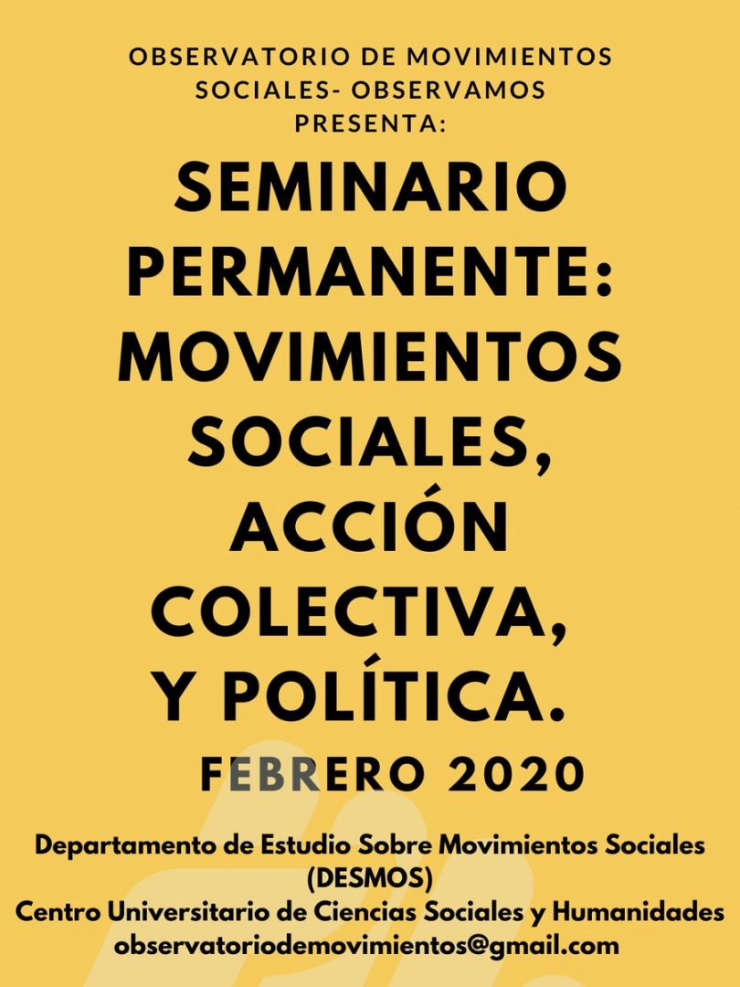 Movimientos sociales, acción colectiva y política (2020)