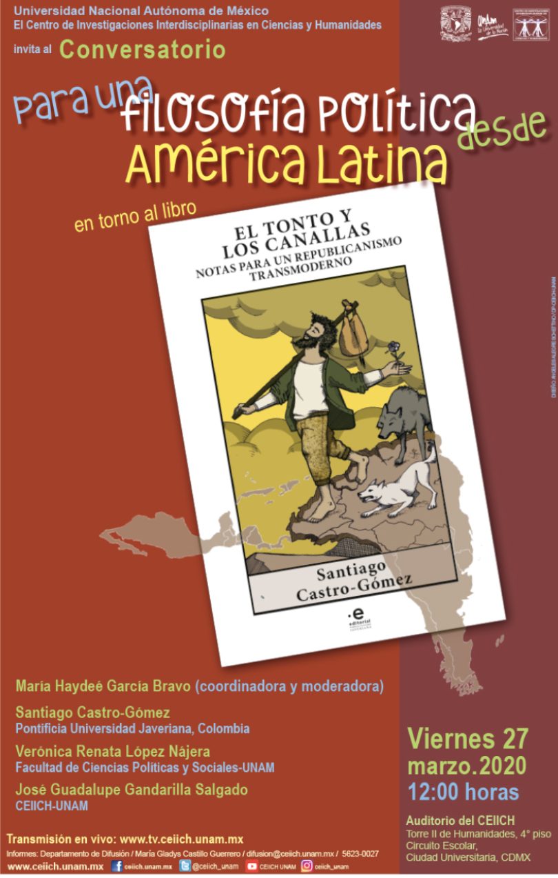 Conversatorio para una filosofía política desde América Latina