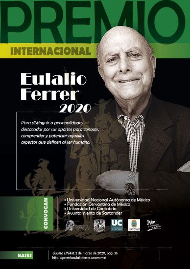 VII Premio Internacional «Eulalio Ferrer 2020»
