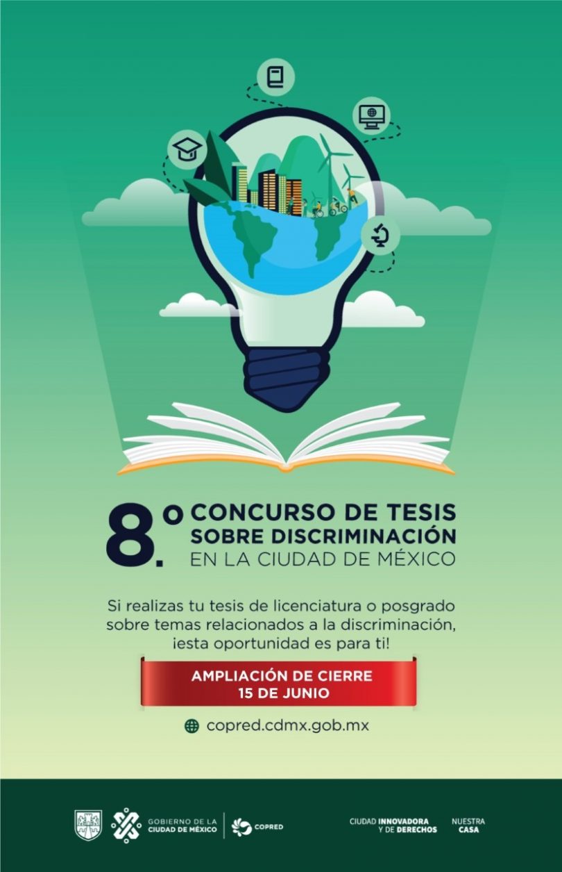 Concurso de tesis sobre discriminación en la Cd. Mx.