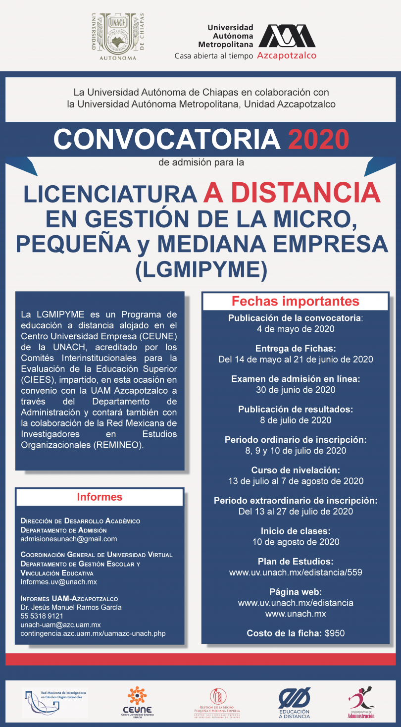 Licenciatura en Gestión de la MPyME