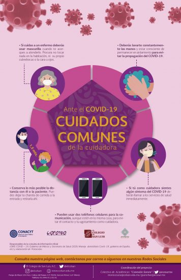 Infografias para cuidados de COVID-19