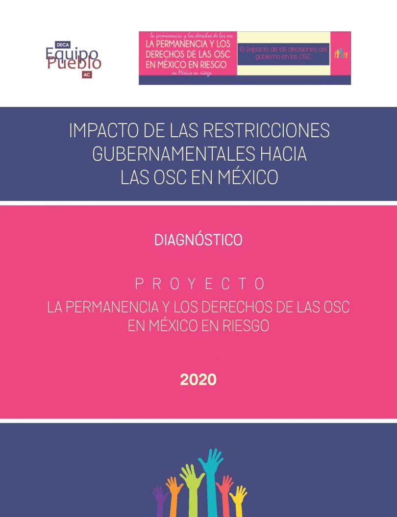 El impacto de las restricciones del gobierno a las OSC. Diagnóstico