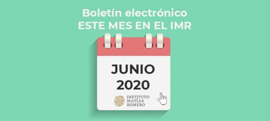 Instituto Matías Romero, boletín junio 2020