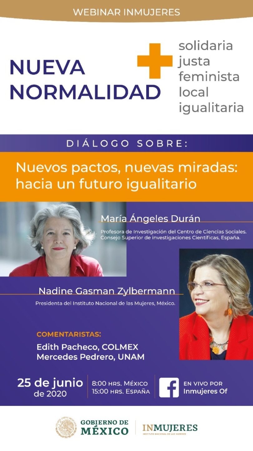 Webinar Inmujeres. Nueva normalidad