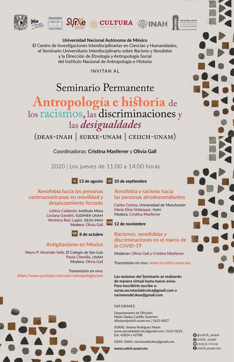 Seminario Permanente Antropología e historia de los racismos