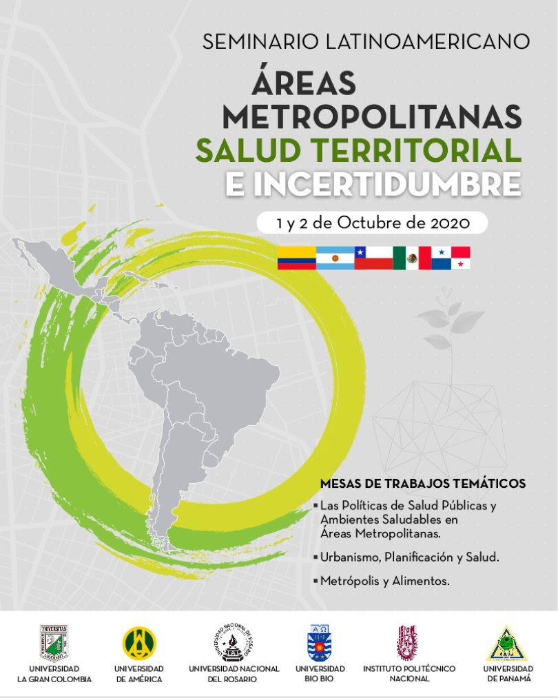 Seminario Latinoamericano Áreas metropolitanas, salud territorial e incertidumbre