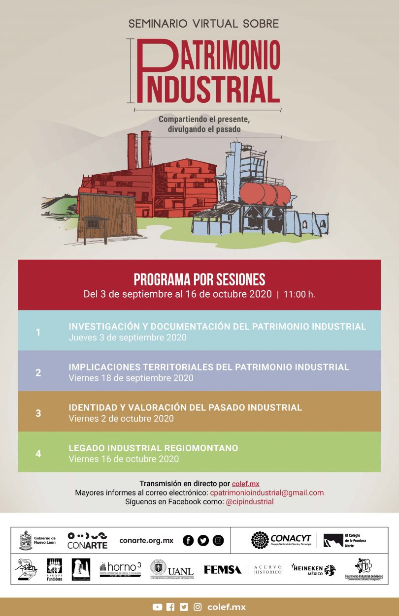 Seminario Virtual sobre Patrimonio Industrial