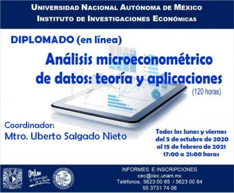 Diplomado Análisis microeconométrico de datos