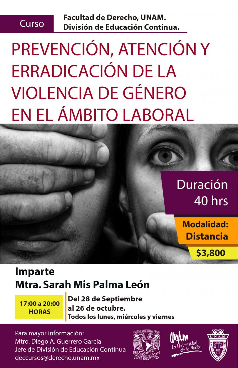 Prevención, atención y erradicación de la violencia de género en el ámbito laboral