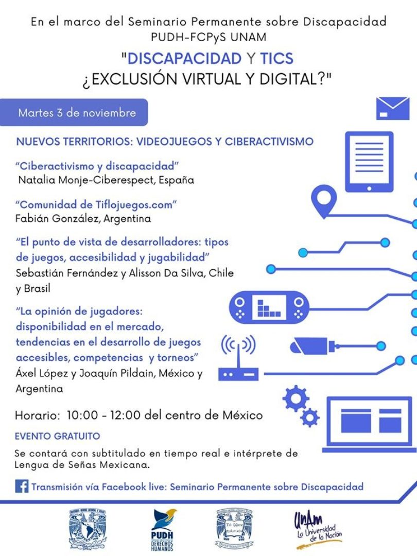 Discapacidad y TICS ¿Exclusión virtual y digital?