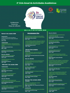Conferencia «Polarización económica micro regional en Hidalgo»