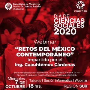 Conferencia «Retos del México Contemporáneo». Impartida por el Ing. Cuauhtémoc Cárdenas