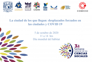 Mesa «La ciudad de los que llegan: desplazados forzados en las ciudades y COVID-19»
