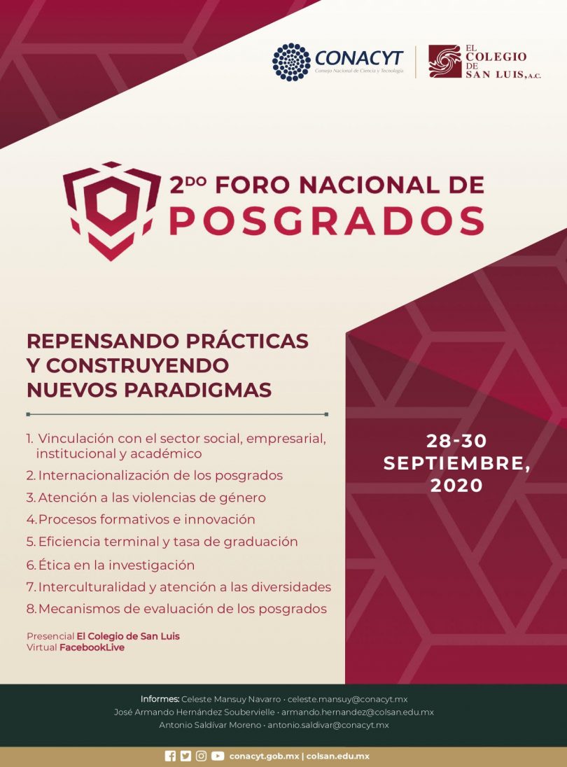 2do. Foro Nacional de Posgrados