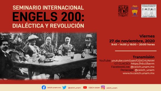 Seminario internacional Engels 200: Dialéctica y revolución