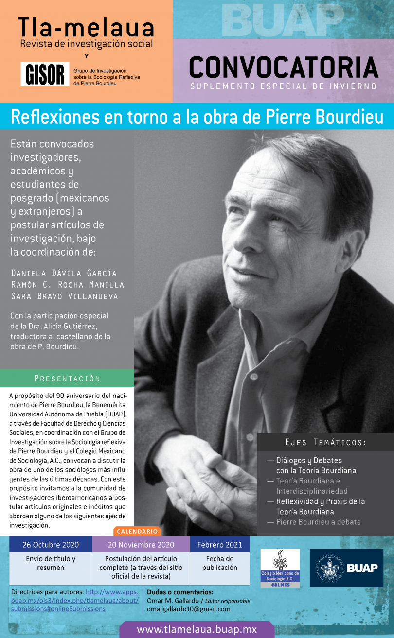 Reflexiones en torno a la obra de Pierre Bourdieu