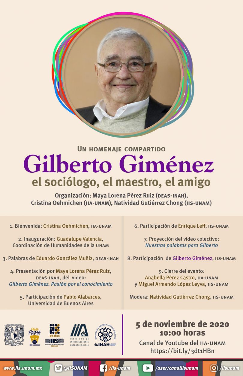 Homenaje compartido a Gilberto Giménez