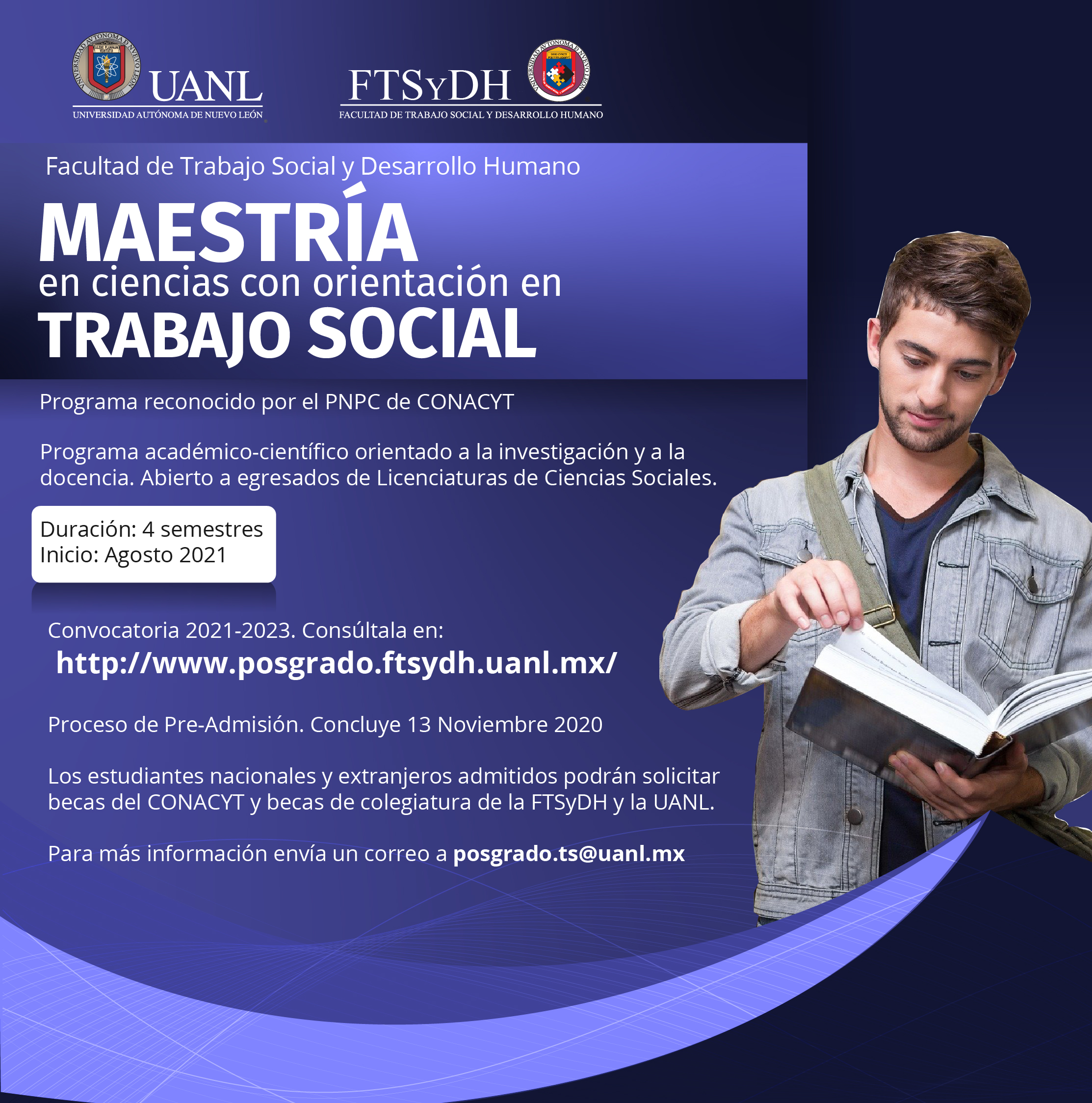 Maestría en Ciencias con orientación en Trabajo Social - COMECSO, image size:2226x2248