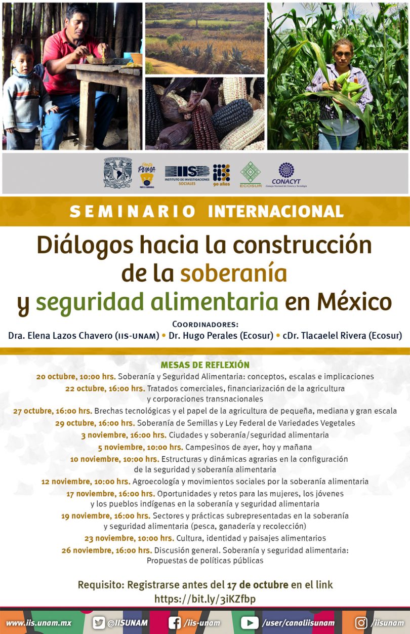Diálogos hacia la construcción de la soberanía y seguridad alimentaria en México