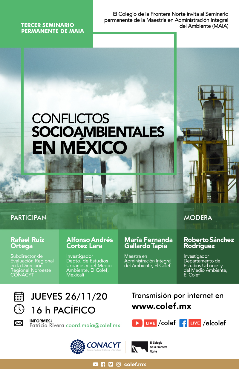 Conflictos socioambientales en México